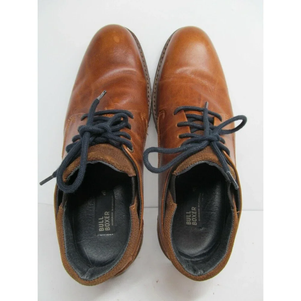 BullBoxer Brandyn Lace Up  Leather Derbys  Mens Shoes Size US 8 D